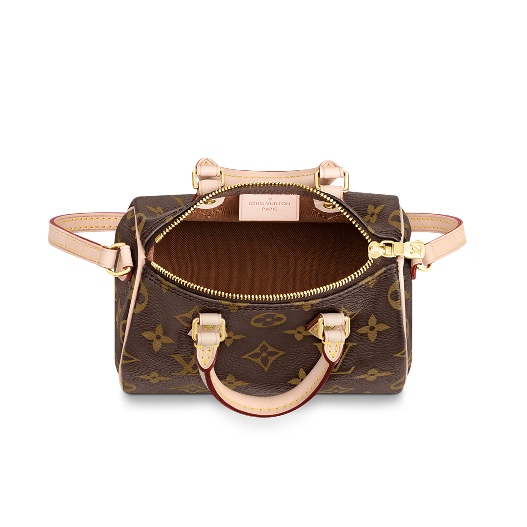 Louis Vuitton NANO SPEEDY Monogram Handbag M61252 